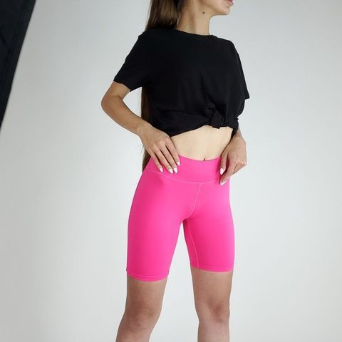 Велосипедки Sport wear рожеві 8-2-2-1 фото